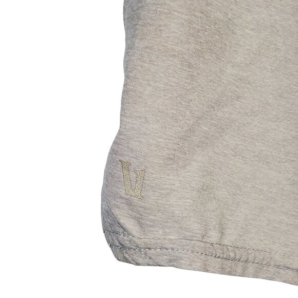 Vuori Clementine Performance Shorts Heather Gray Brief-Lined Gym Running - Picture 4 of 5